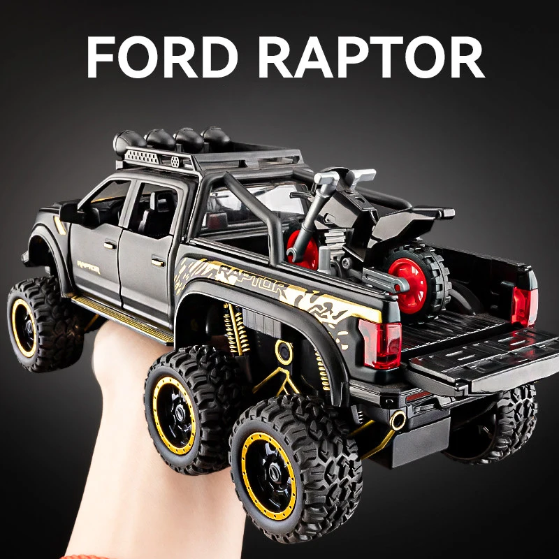 1:28 Scale Ford Raptor F150 Diecast Model 6 1:28 Scale Ford Raptor F150 Diecast Model - Image 6