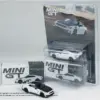 White Nissan GT-R R35 Nismo Diecast Model 1:64