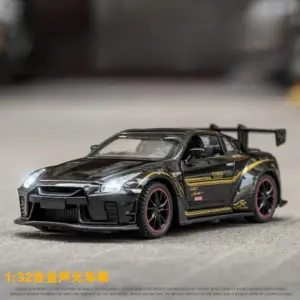 Black 1:32 Diecast Sports Car Model
