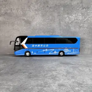 1:38 Scale Blue City Bus Model 8 S56337a1f9a204ec18088c331d2c6554cP