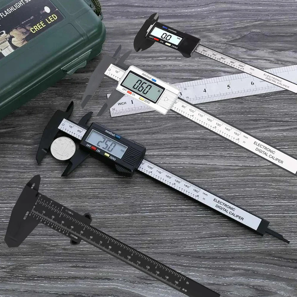 Digital Caliper 150mm Stainless Steel LCD 2 Digital Caliper 150mm Stainless Steel LCD - Image 2
