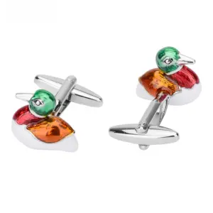Mandarin Duck Enamel Cufflinks for Men and Women 7 S577d3a9e0460492998c053bd8bb5957bl