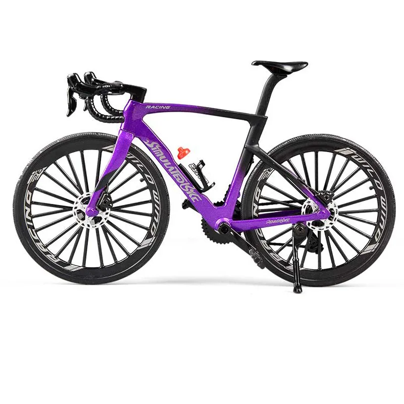 Vibrant Purple Mountain Bike Collectible Model 6 Vibrant Purple Mountain Bike Collectible Model - Image 6