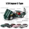 1/24 Jaguar E-Type Diecast Model with Lights