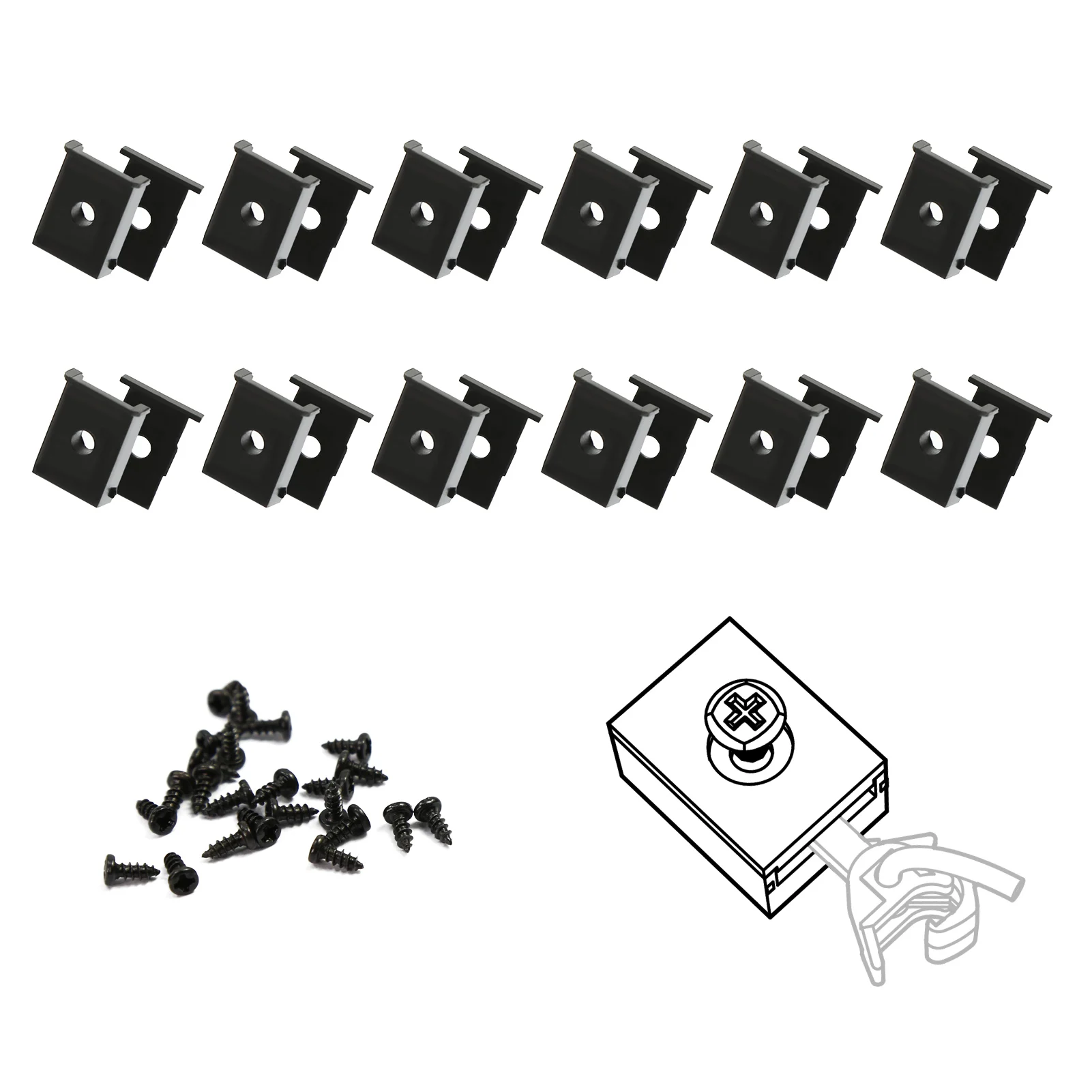 HO Scale 1:87 Coupler Kit with Pockets and Screws 2 HO Scale 1:87 Coupler Kit with Pockets and Screws - Image 2