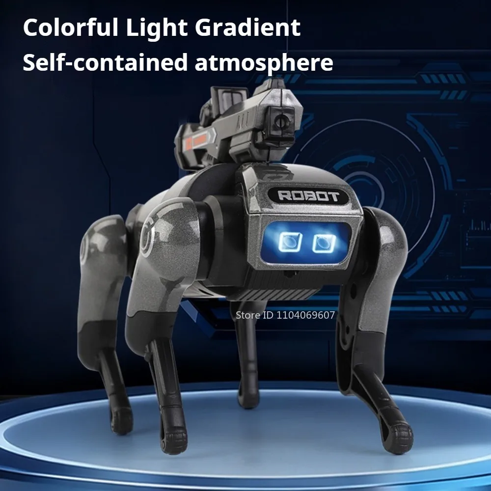 Futuristic Robot Wolf Miniature Model 5 Futuristic Robot Wolf Miniature Model - Image 5