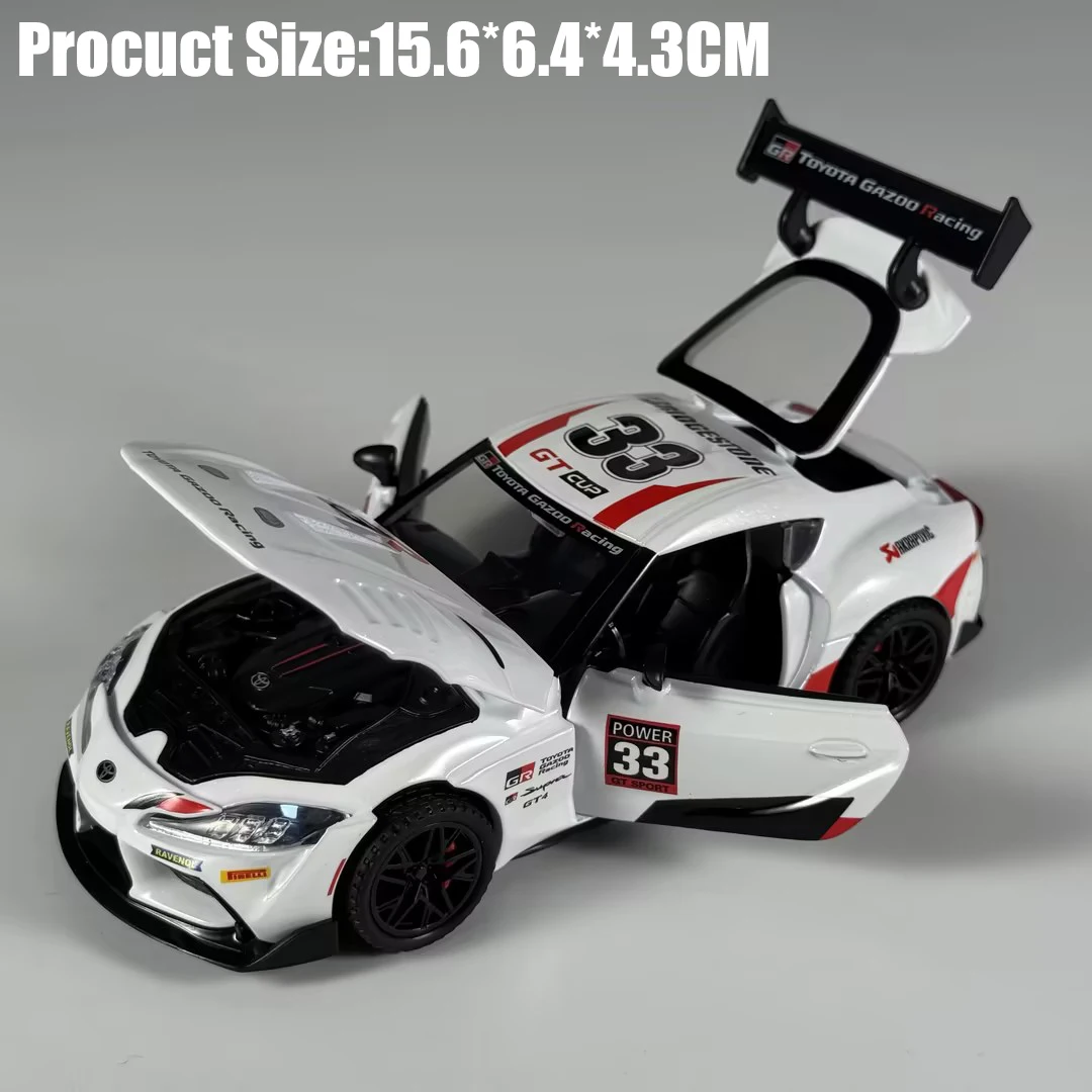 Red Toyota Supra GT4 1:32 Diecast Model 10 Red Toyota Supra GT4 1:32 Diecast Model - Image 10