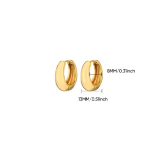 Gold Stainless Steel Geometric Earrings 19 S5e8fd8c3f356498993024ee5fe113954A