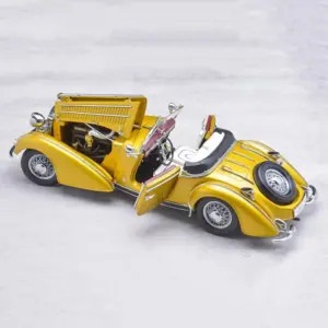 Golden 1939 SunStar Vintage Car Model Display Piece 10 S5ee74756b1354218be409fcc9dd5a7b4z