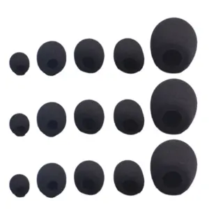 Microphone Foam Cover Set for Condenser Mics 13 S5fa8b15604704f6eacdf774723b12696O