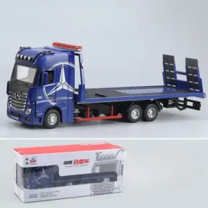 Yellow Mercedes-Benz Actros 1:24 Diecast Model 17 S5fe411e1be70496a999004c894e07e10G