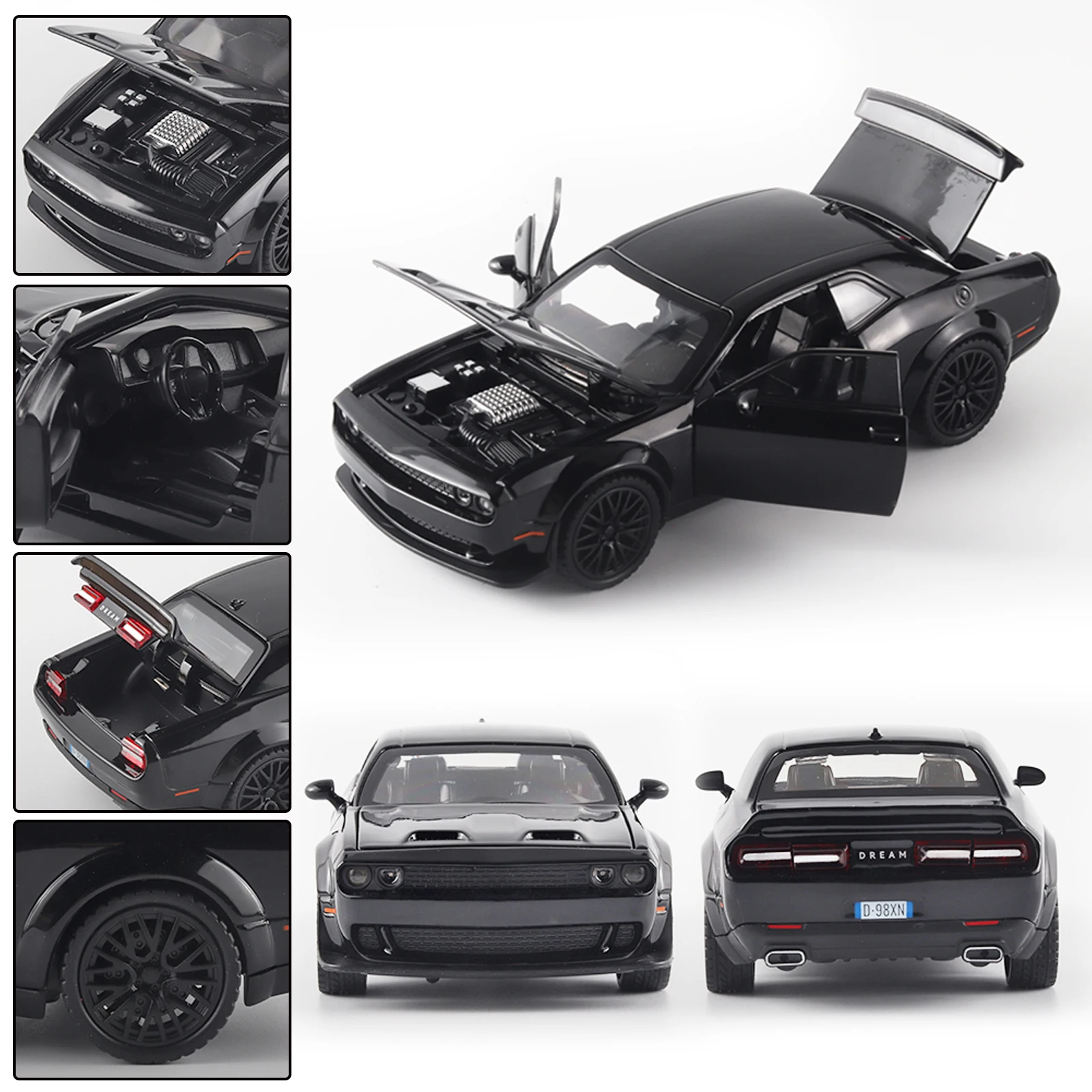 1/32 Scale Hellcat Redeye Diecast Model 5 1/32 Scale Hellcat Redeye Diecast Model - Image 5