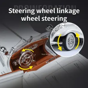 Vintage Car Model 1:24 Scale Collectible 15 S612273de1b914e2caec1c556d1628d04l