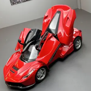 1:32 Red Sports Car Diecast Model