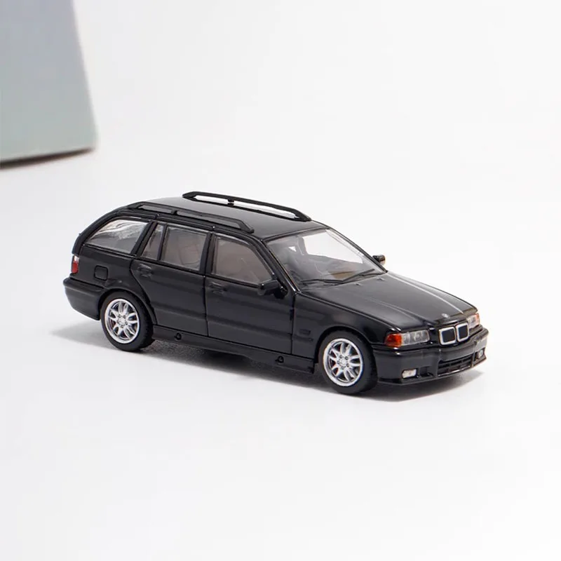 Bright Yellow BMW E36 Wagon diecast model 6 Bright Yellow BMW E36 Wagon diecast model - Image 6