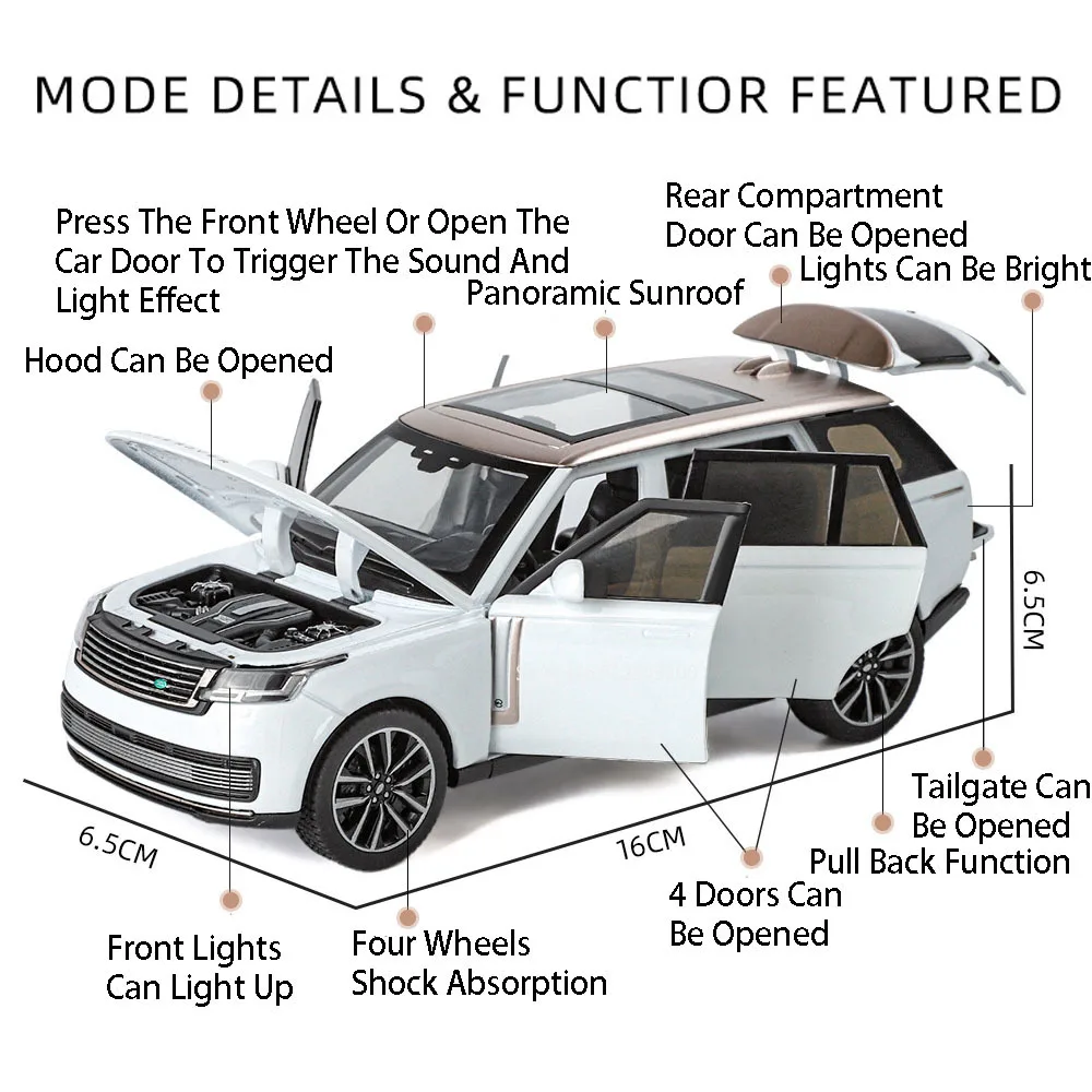 1:32 Scale Land Rover Defender Model 2 1:32 Scale Land Rover Defender Model - Image 2