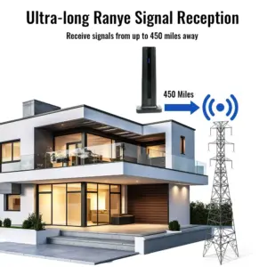 Black Indoor TV Antenna with 200-Mile Range 9 S67a81eb413314ccbbf4f7553fa9bc8d20