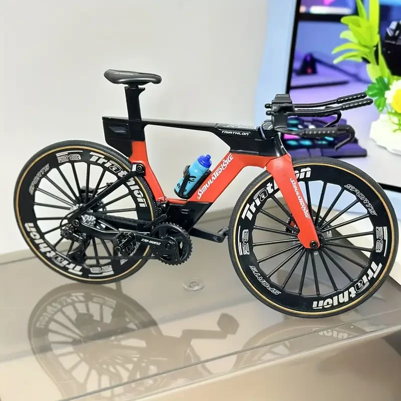 Mini Alloy Mountain Bicycle Collectible Model 6 Mini Alloy Mountain Bicycle Collectible Model - Image 6