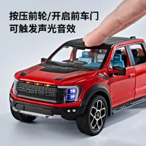 Orange Ford Raptor 1/20 Scale Alloy Model 13 S67fb091fa6134355857d3fbd46f53812h