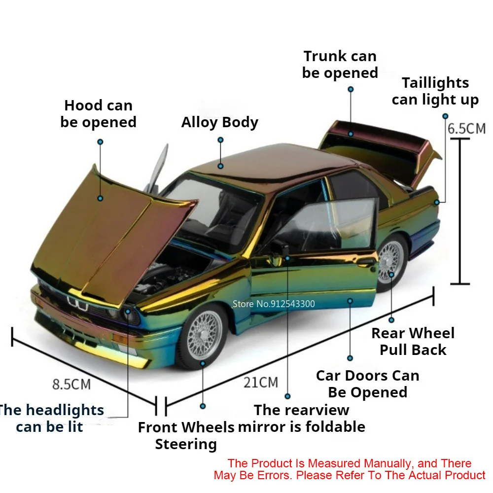 Vibrant 1:24 Scale Diecast Car Model 2 Vibrant 1:24 Scale Diecast Car Model - Image 2