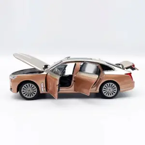 Gold Hongqi H9 Alloy Car Model 1:32 Scale 7 S6824da6b84cd4a6abd96822a06c2a34f3