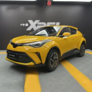 Bright Yellow 1:18 Toyota C-HR Model Collectible