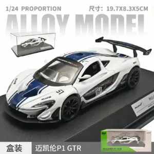 1:24 McLaren P1 GTR Diecast Model in Yellow 14 S69b4a88fa3ab452c9bb254c4d7704058q