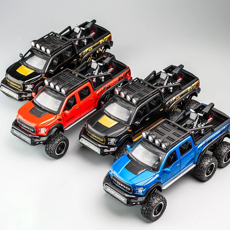 1:28 Scale Ford Raptor F150 Diecast Model 5 1:28 Scale Ford Raptor F150 Diecast Model - Image 5