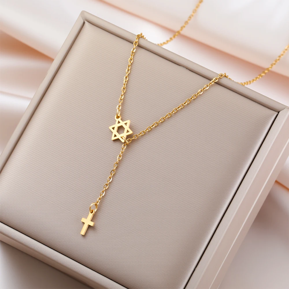 Unisex Stainless Steel Faith Necklace 7 Unisex Stainless Steel Faith Necklace - Image 7