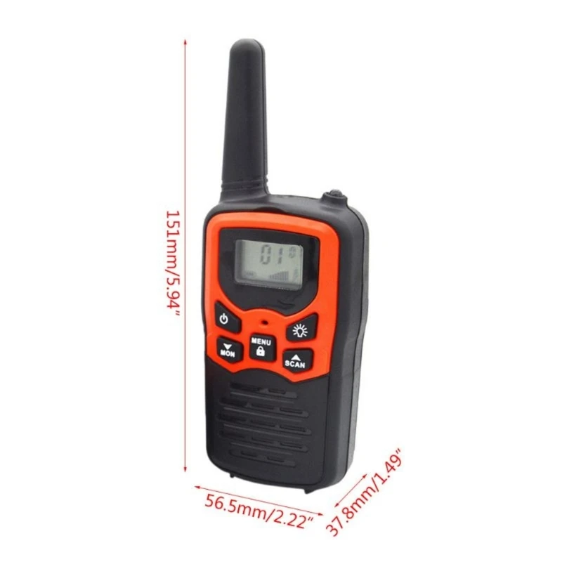 Durable Outdoor Walkie Talkie Set 6 Durable Outdoor Walkie Talkie Set - Image 6