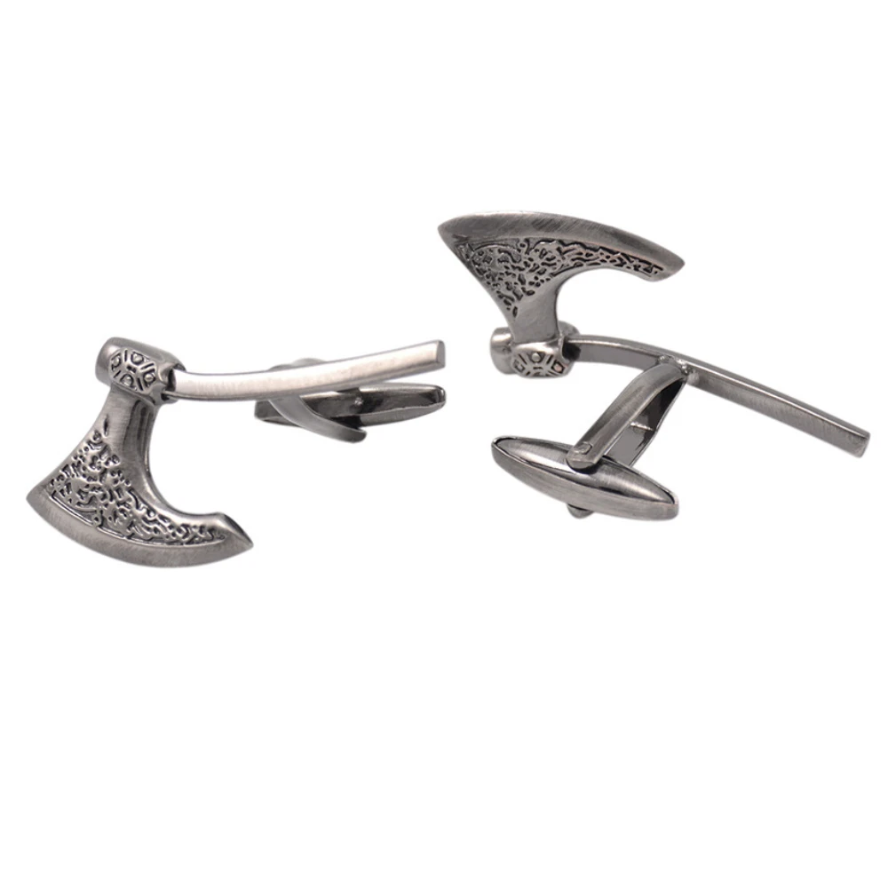 Vintage Axe-Shaped Cufflinks for Men and Women 4 Vintage Axe-Shaped Cufflinks for Men and Women - Image 4