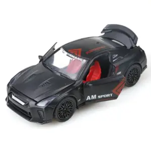 1:36 Scale Die-Cast GTR Racing Car Replica 9 S6e62b82603d24b66bc8456c6beb66dd6x