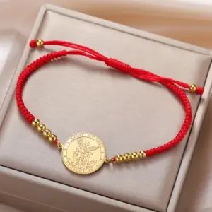 Stainless Steel Archangel Michael Bracelet 18 S706bd821e9014c1d9ad67cb51849219cY