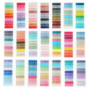 Colorful PVC Index Tabs for Organization 16 S7102f2f75e68462bbf7926d79668ea95m