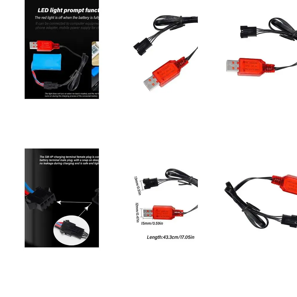 7.4V Lithium Battery Charger USB 500mA 2 7.4V Lithium Battery Charger USB 500mA - Image 2