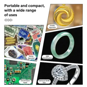 Foldable 10x-30x Pocket Loupe Magnifier 14 S72288b40896049de9a081d46eaee56a0R