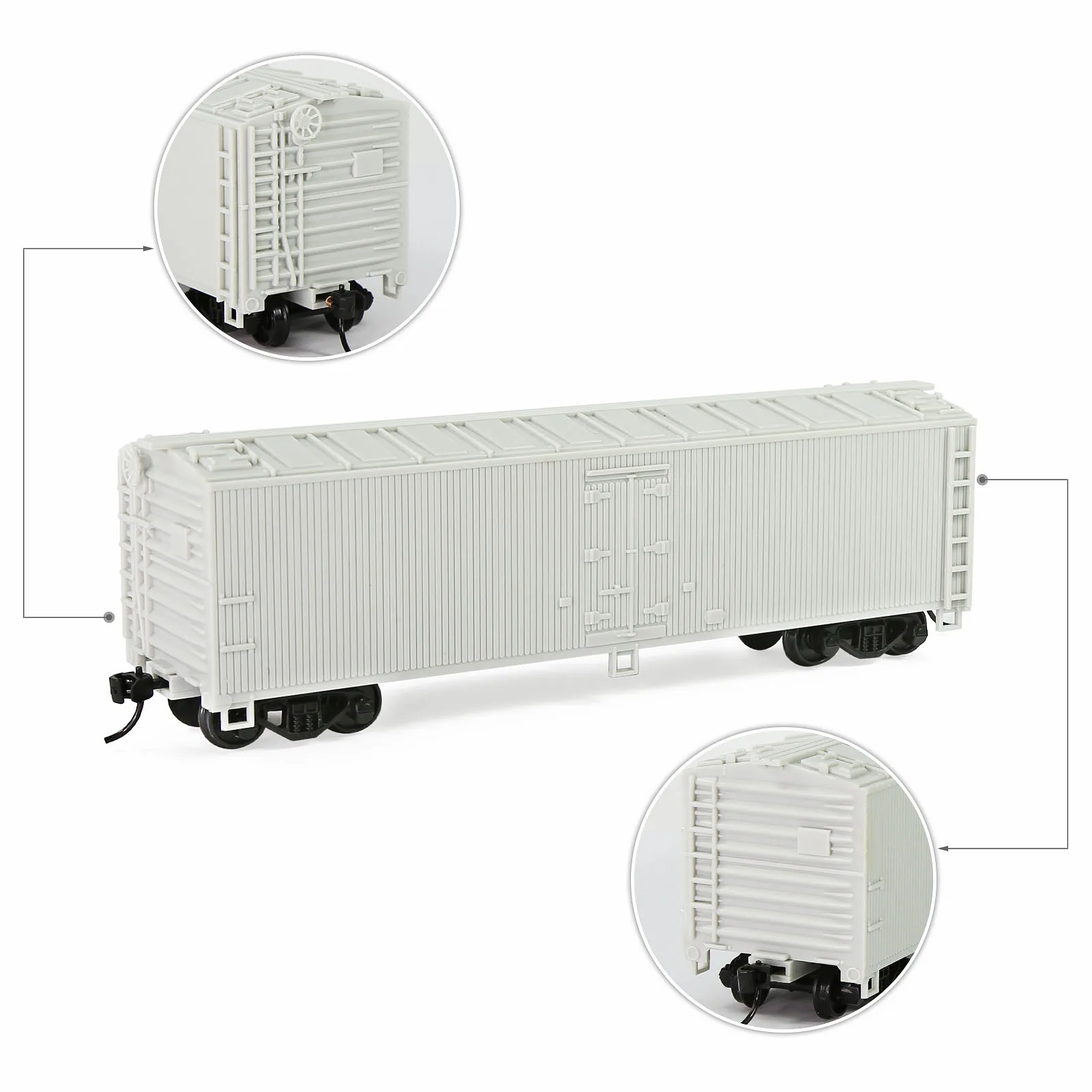 HO Scale 40-ft Reefer Boxcar by Evemodel 3 HO Scale 40-ft Reefer Boxcar by Evemodel - Image 3
