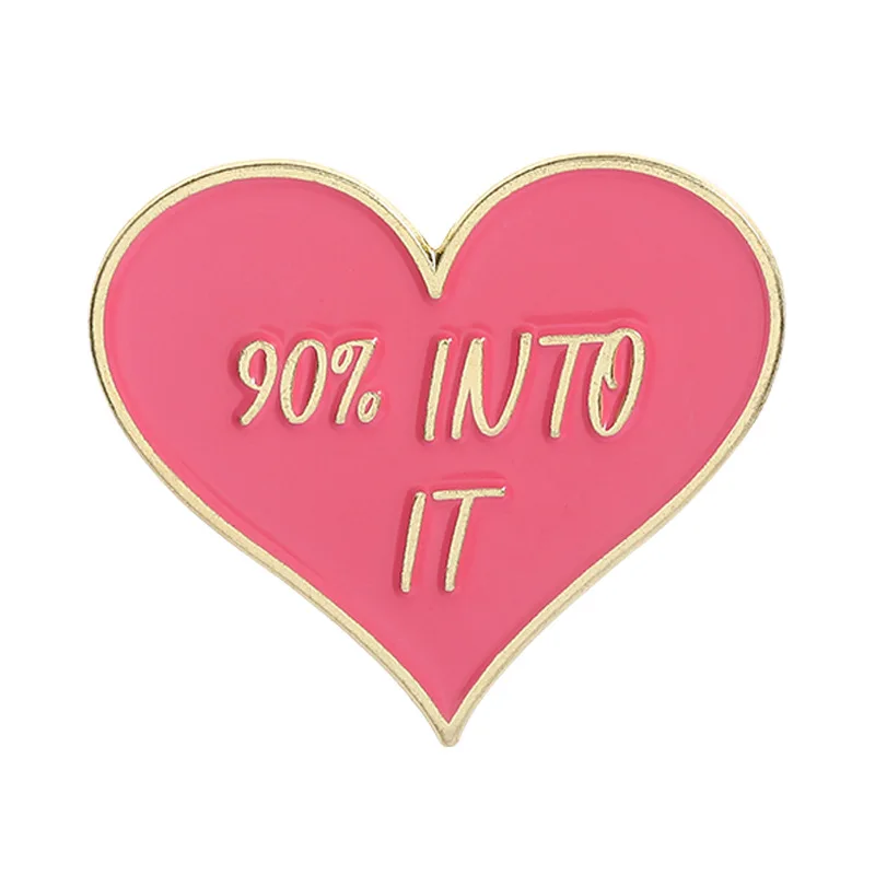 Heart-Shaped Alloy Brooch in Vibrant Colors 10 Heart-Shaped Alloy Brooch in Vibrant Colors - Image 10