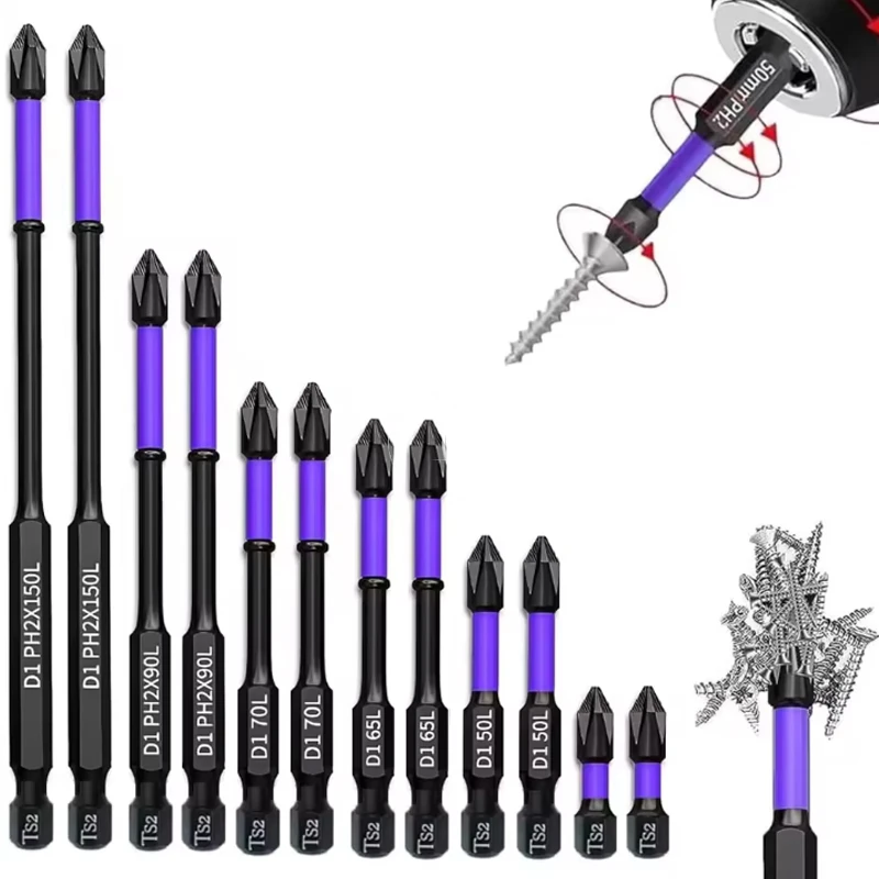 Impact-Resistant Torsion Drill Bit Set 2 Impact-Resistant Torsion Drill Bit Set - Image 2