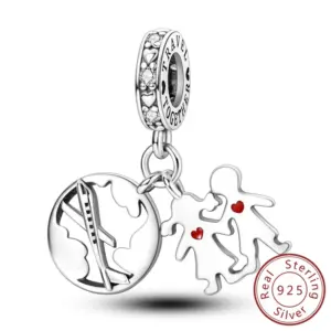 VAMO Sterling Silver Travel Charm Bead 18 S74386e1e3d0a4d83ba29c6dfce6c833bQ