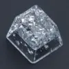 Transparent Silver Foil Resin Keyboard Keycap