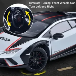 Lamborghini Huracan 1:24 Scale Model Car 15 S75ab71dfcb3a4d0c8a4fd3b17cdc19c4U
