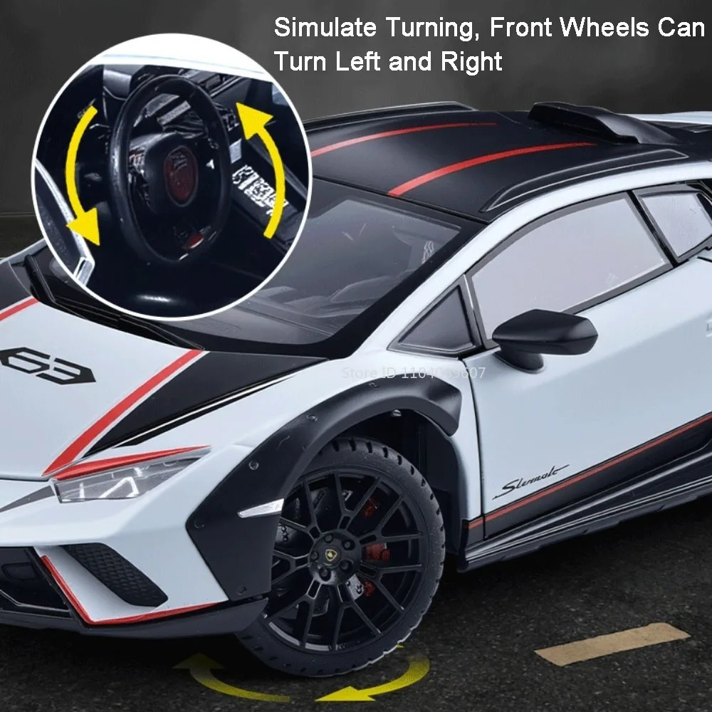 Lamborghini Huracan 1:24 Scale Model Car 6 Lamborghini Huracan 1:24 Scale Model Car - Image 6
