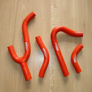 Bright Blue Silicone Radiator Hose Set for KTM 6 S75e1d5d89ac74c10bcddfcab5b6774c9m