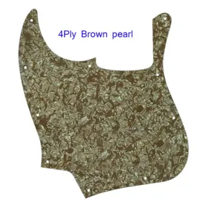 Left-Handed Jazz Bass Pickguard 10-Hole Yellow 16 S76c83b06ec634da694bafc6a8c51e97eF