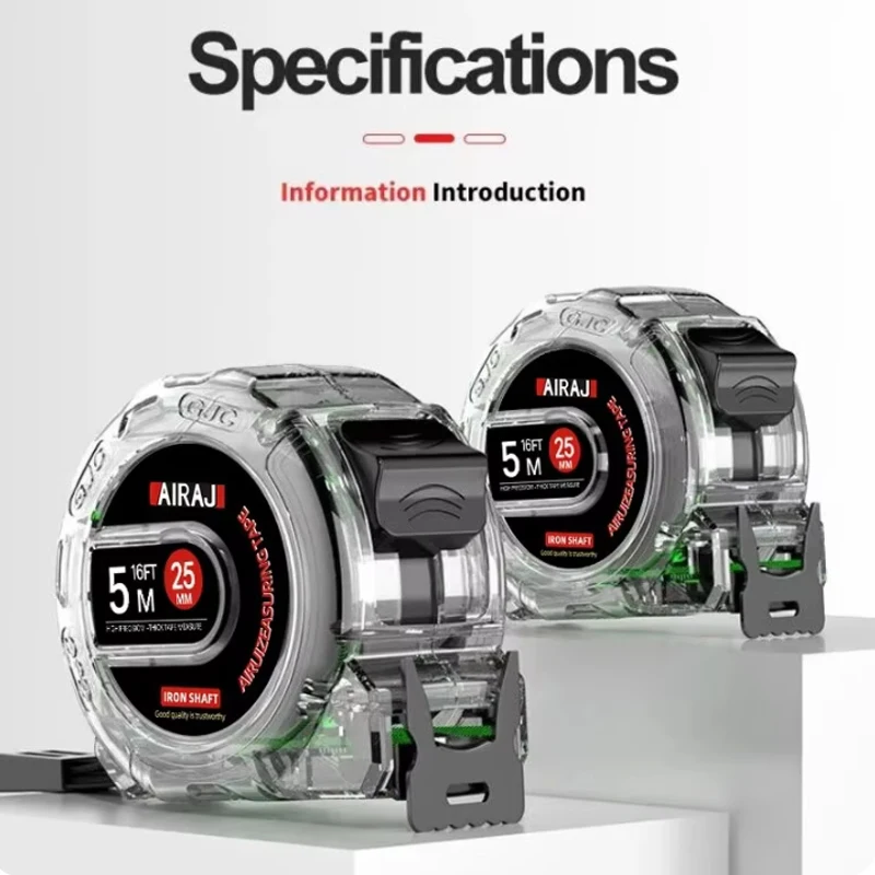 5M High-Precision Durable Tape Measure 6 5M High-Precision Durable Tape Measure - Image 6