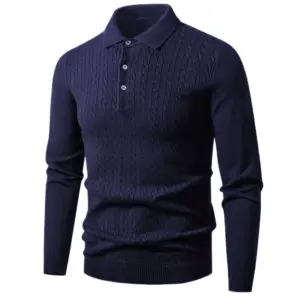 Men's Elegant Polo Sweater by ANIMAL GAME 14 S7846145f3a294443a074ebc67b0e4069b
