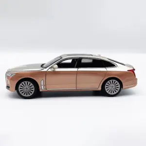 Gold Hongqi H9 Alloy Car Model 1:32 Scale 9 S7a1cfc6f8fb14f63af98f61fe360341fD