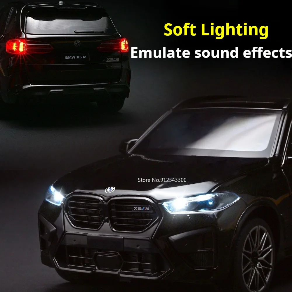 BMW X5M 1:24 Scale Model Car with Lights & Sound 6 BMW X5M 1:24 Scale Model Car with Lights & Sound - Image 6