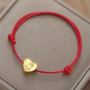 Elegant Stainless Steel Christian Bracelet with Charm 15 S7b5dfbe009c442df9c98faa99bc96e0eL